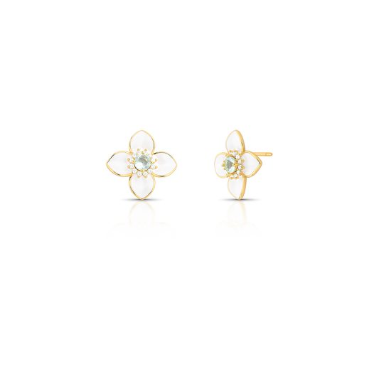 Brinco FLOR DE CITRINE