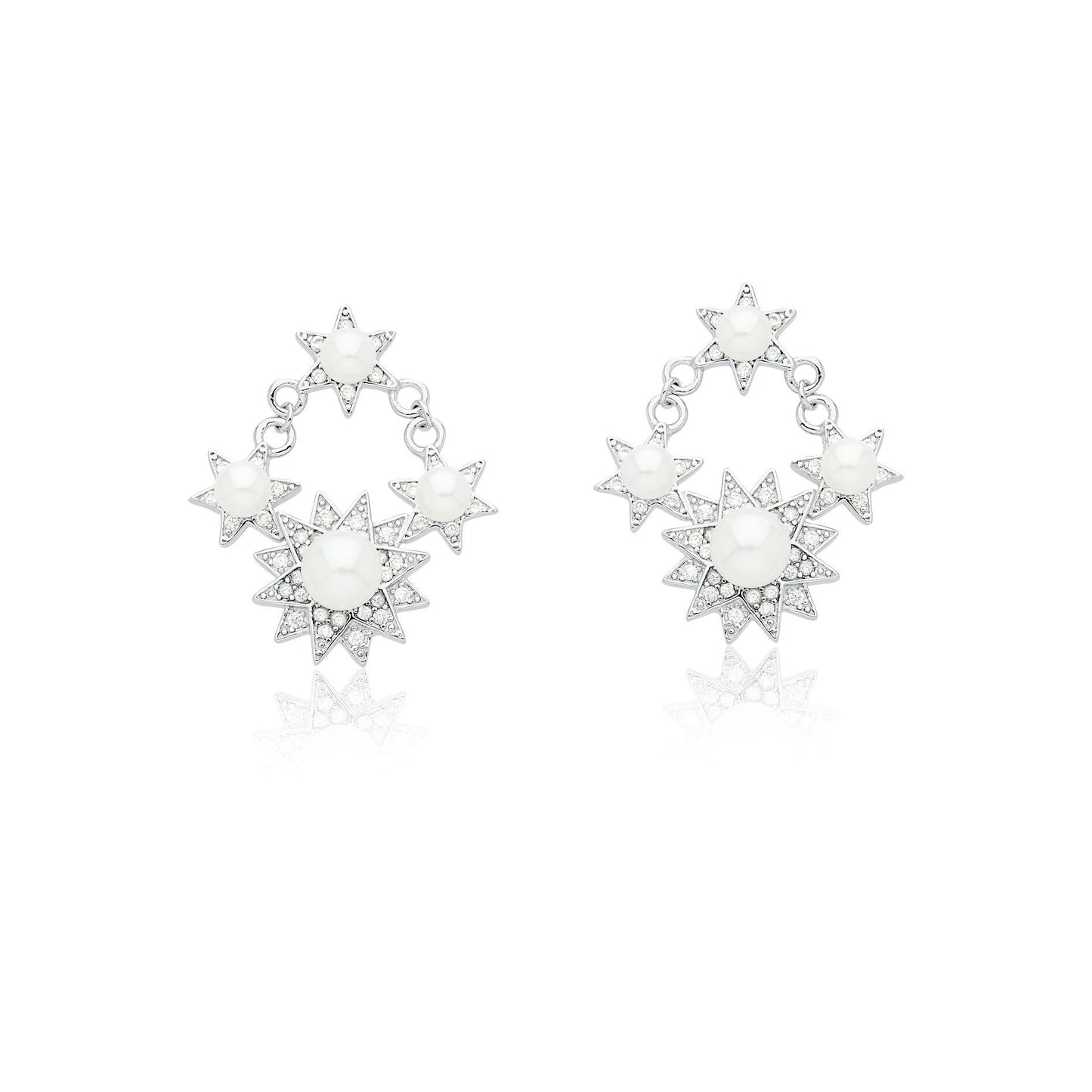 Brinco Prata Pérolas | Citrine Concept Jewelry