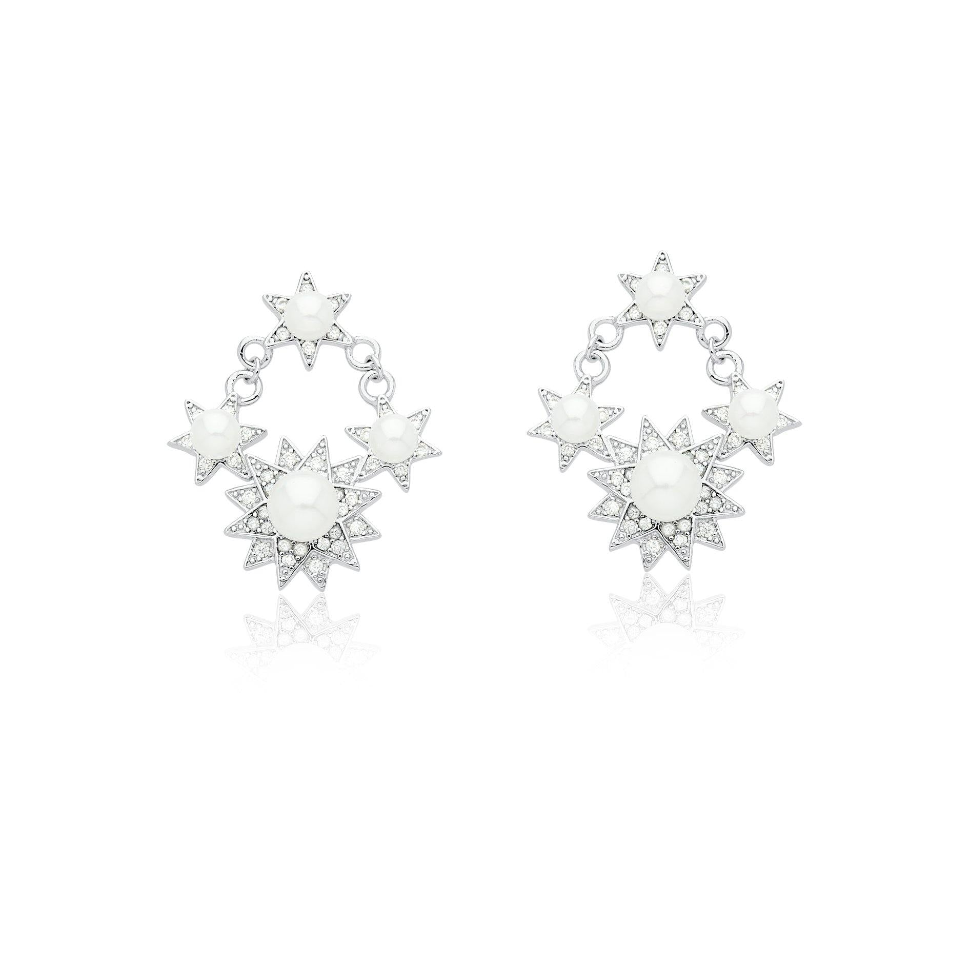 Brinco Prata Pérolas | Citrine Concept Jewelry