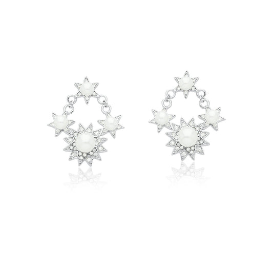 Brinco Prata Pérolas | Citrine Concept Jewelry