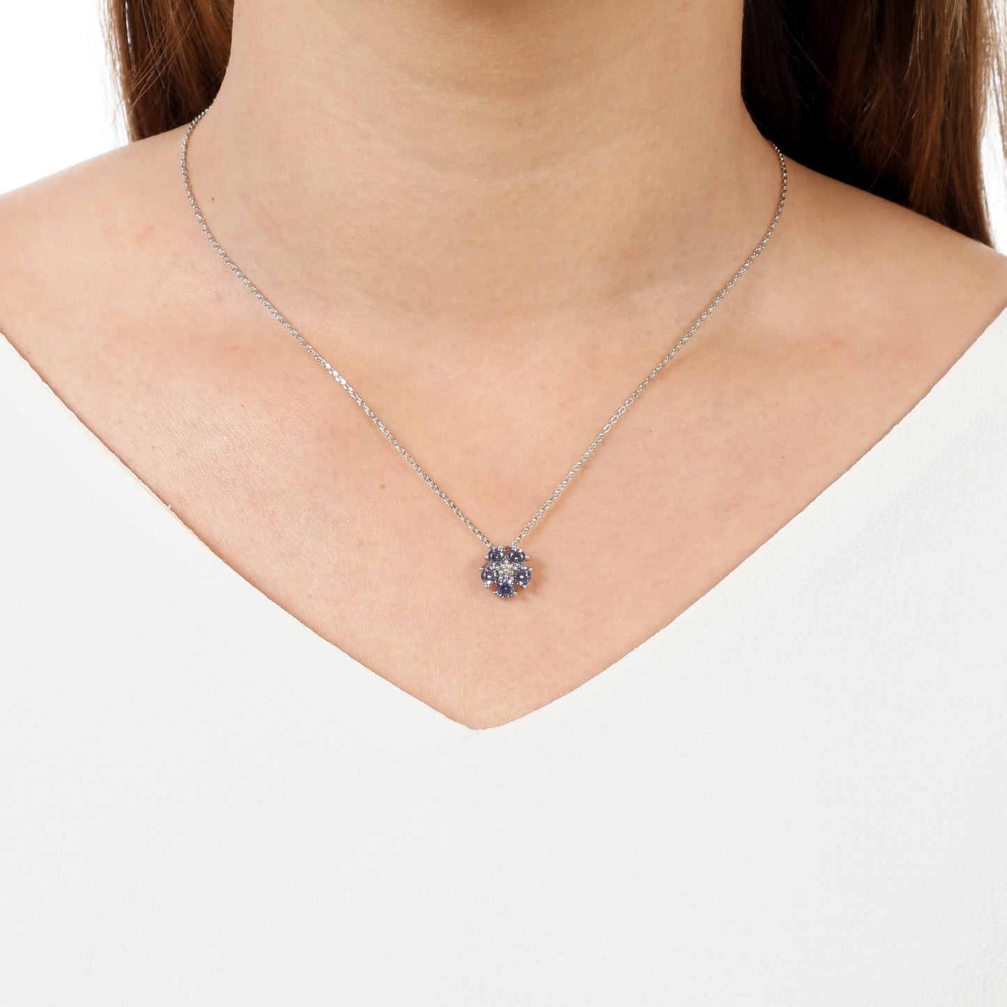 Conjunto Prata Ametista