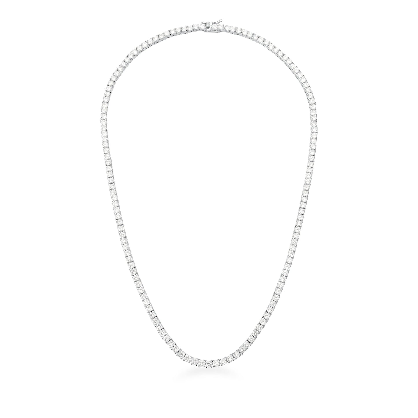 Corrente Riviera com Zircônias Brancas 45 cm - Citrine Concept Jewelry