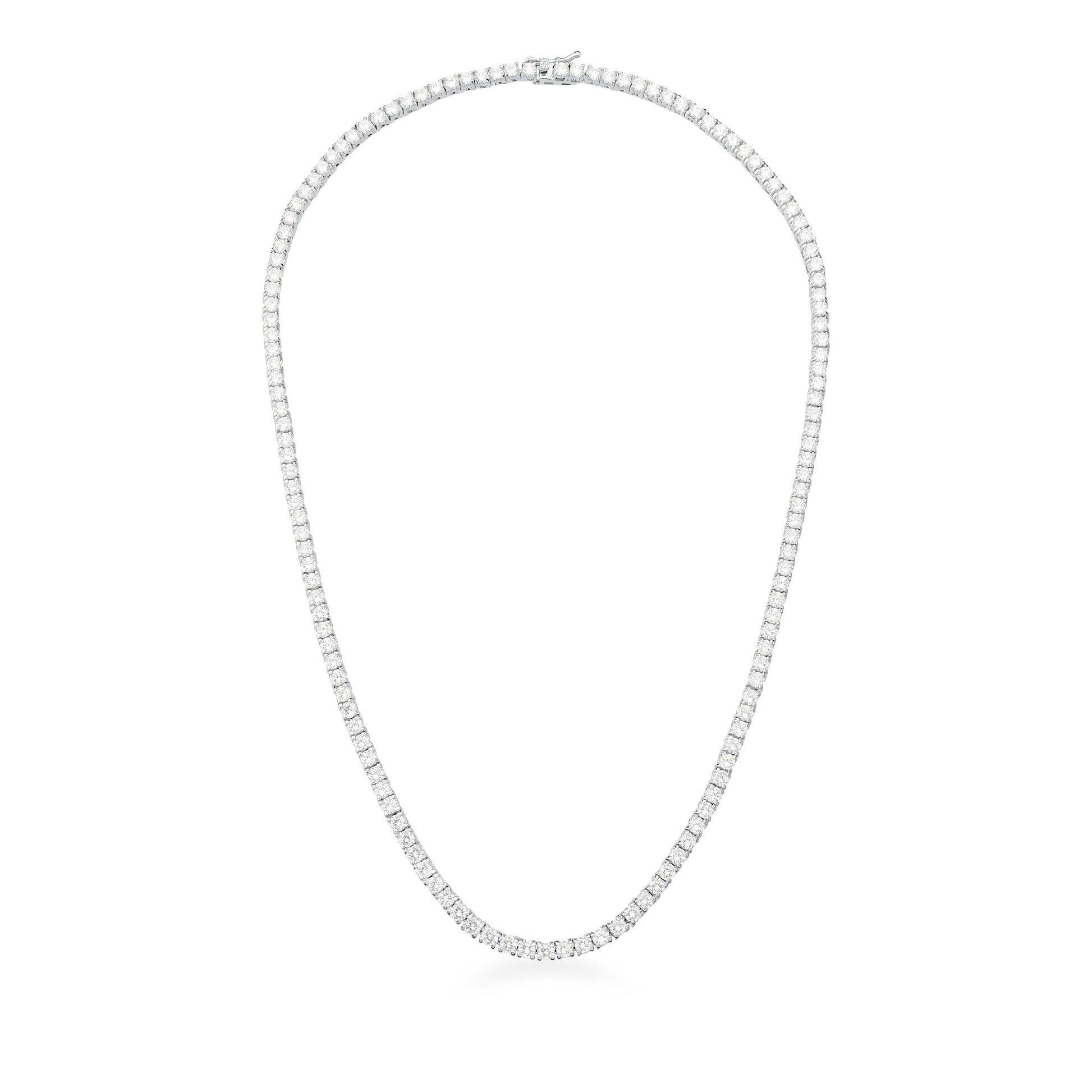 Corrente Riviera com Zircônias Brancas 45 cm - Citrine Concept Jewelry